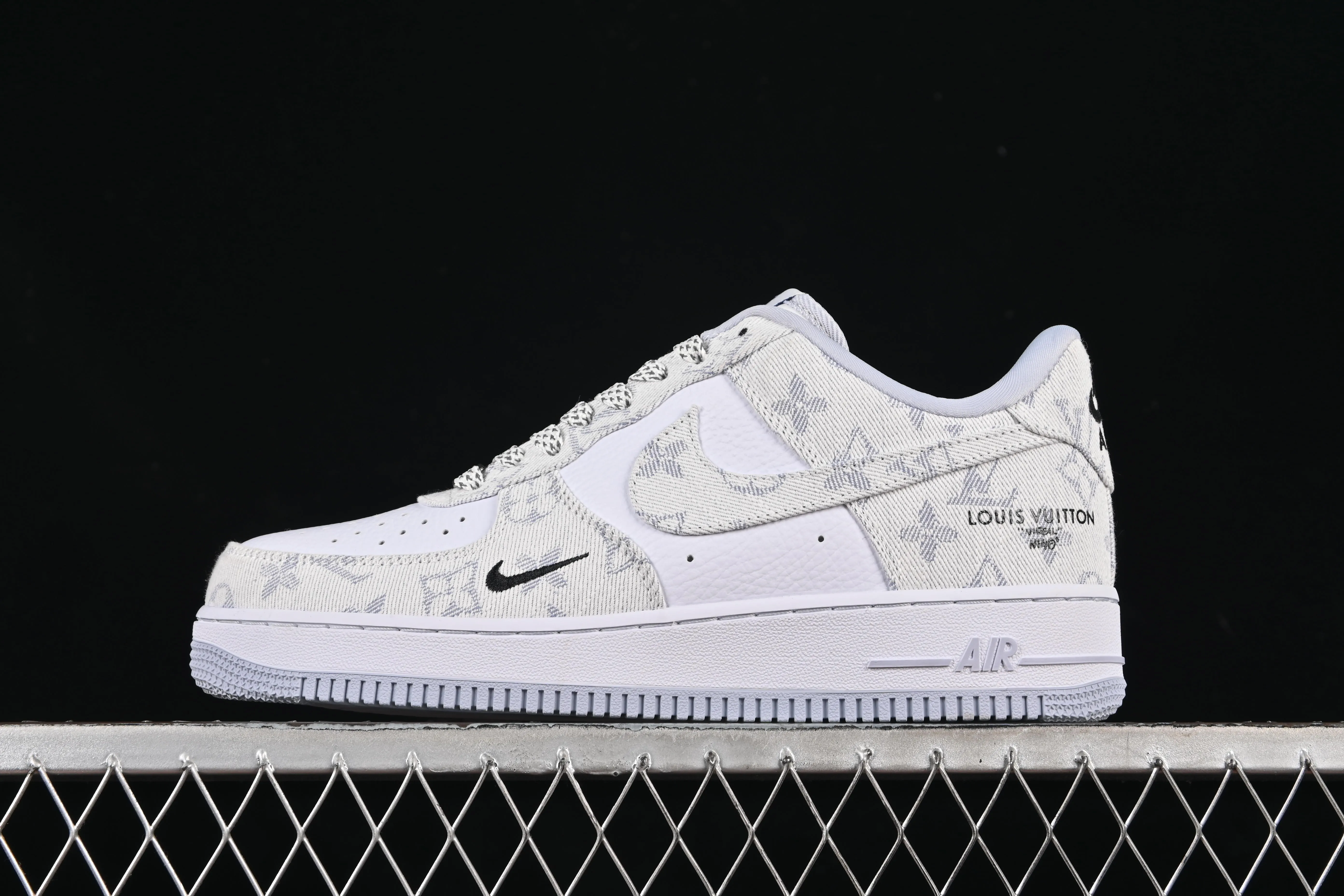 All categories Nk Air Force 1 Air Force series Nk Air Force 1 Low Air Force low-top Nike Air Force 1'07 Low LV joint gray denim Air Force 1 low-top casual sneakers SC0601-552